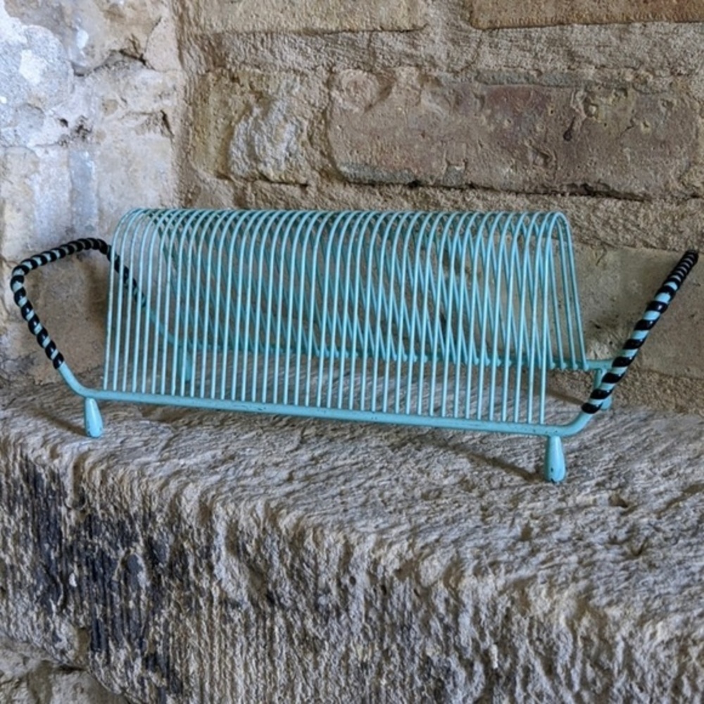Bandana organizer baby Blue black twist handles